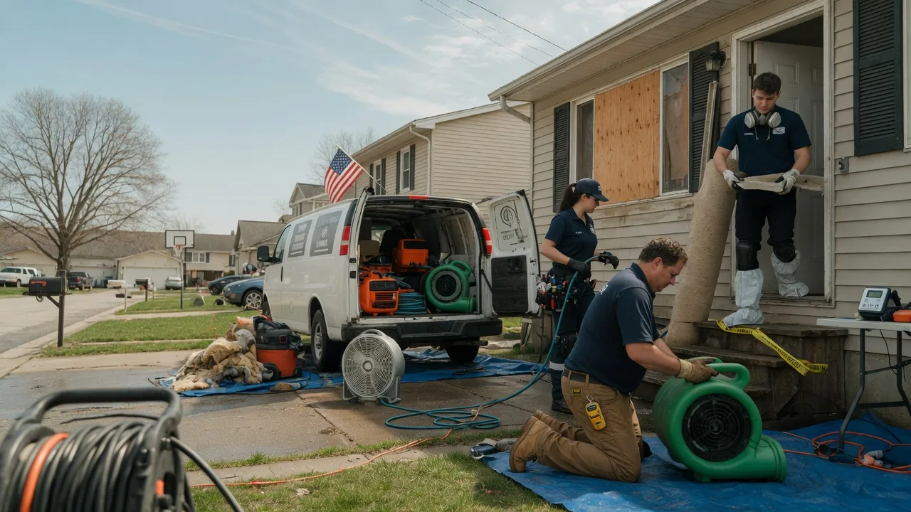 Water Damage Restoration in Carroll, OH near me